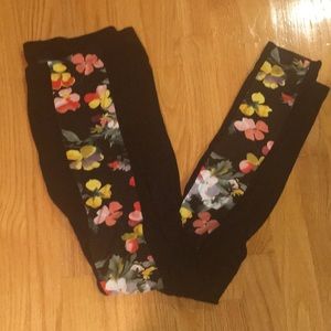 Floral leggings